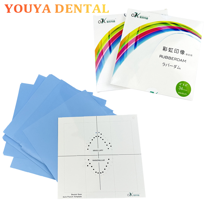 Polyurethane Foam Sheet - Dental Rubber Dam Plate Natural Latex