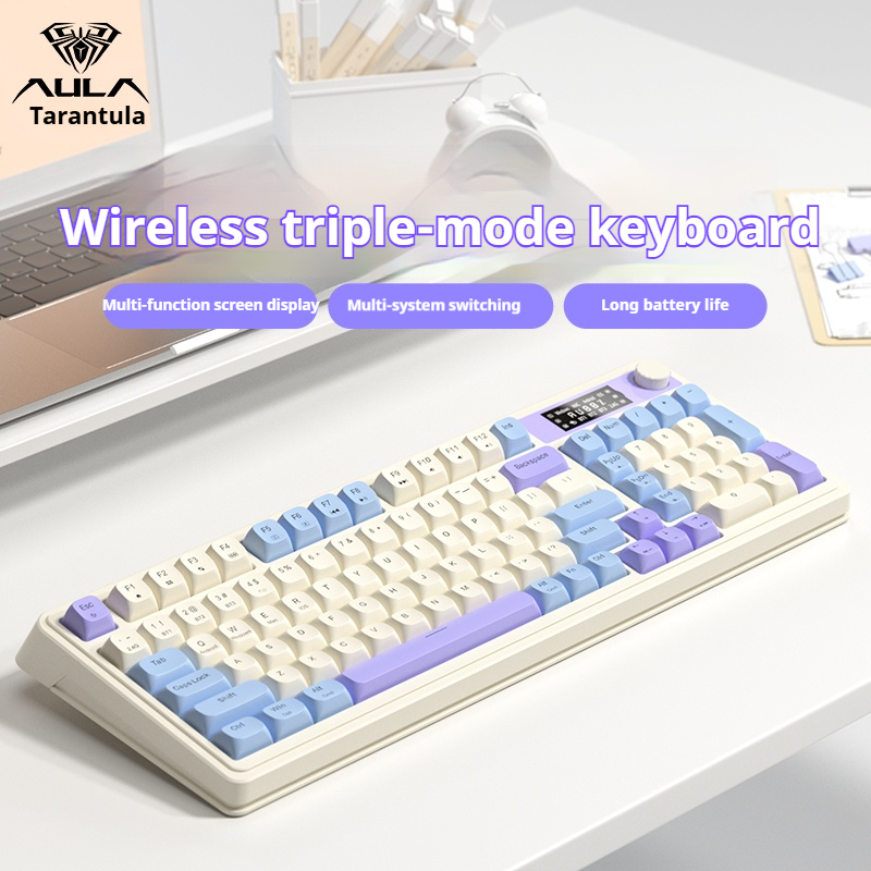 AULA S99 PRO Wireless Gaming M - Gaming Keyboard No Noise recension och pris