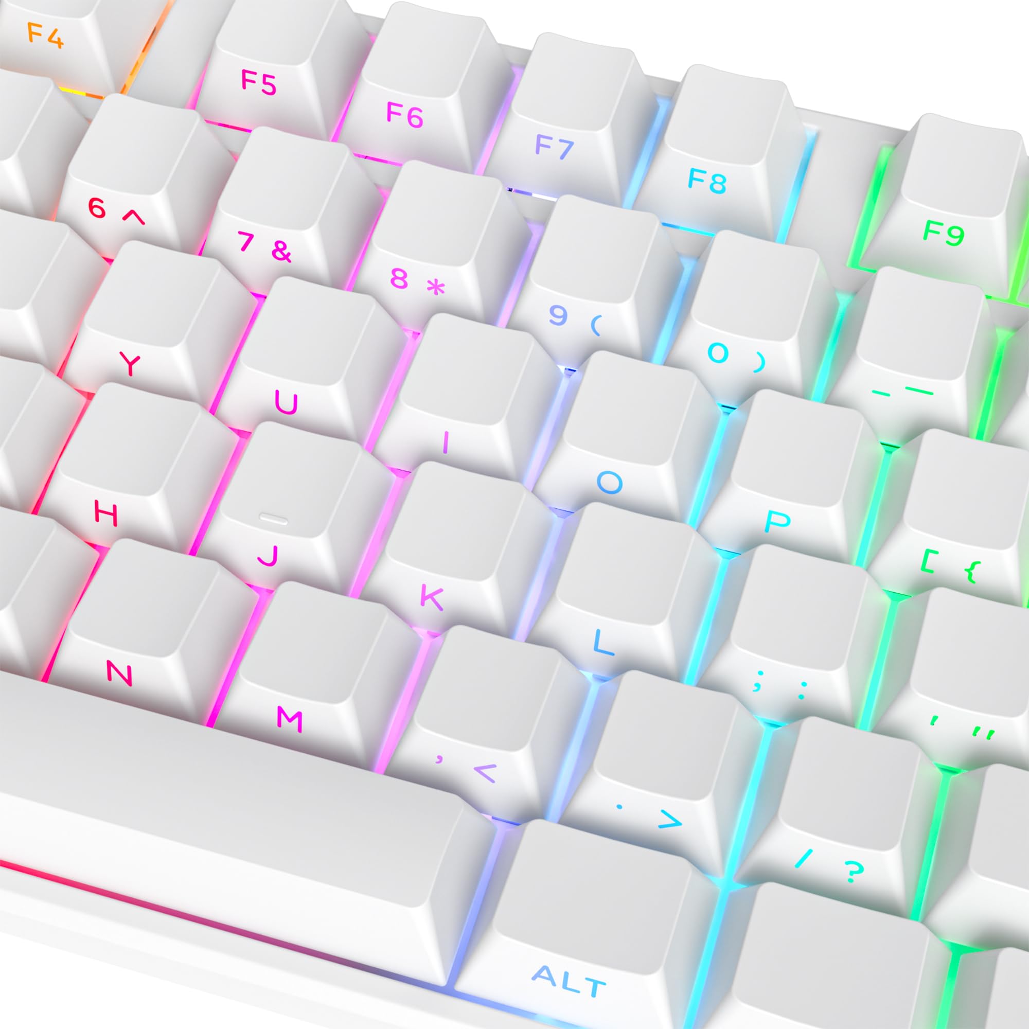 134 Keys Double Shot PBT Keyca - Keyboard Gaming Black recension och pris
