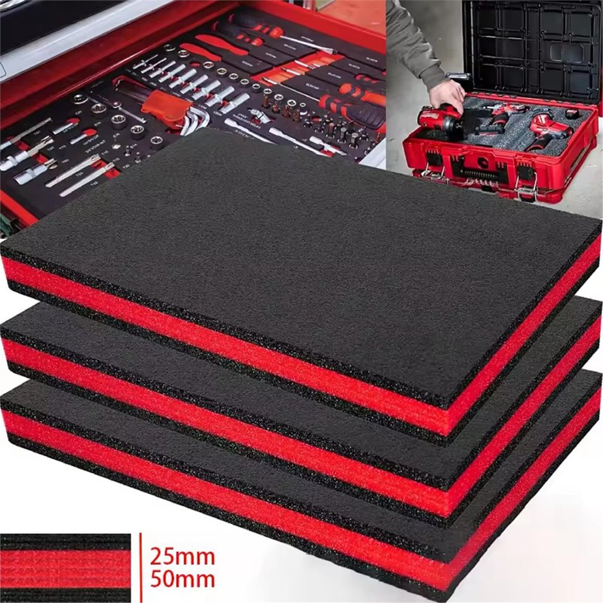 A24I Toolbox Foam, Cuttable Po - Polyurethane Foam Sheet recension och pris