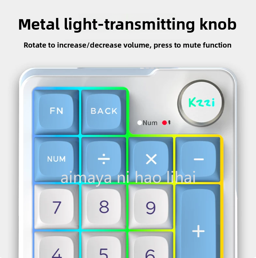 Kzzi K20 Mini Keypad Three Mod - Gaming Keyboard Mini Mechanical recension och pris