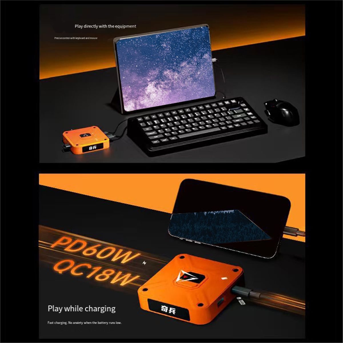AX360M Keyboard and Mouse Adap - Gaming Keyboard And Mouse Converter For Mobile recension och pris