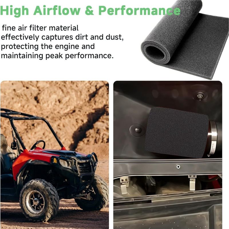 Air Filter Replacement For ATV - Polyurethane Foam Sheet recension och pris