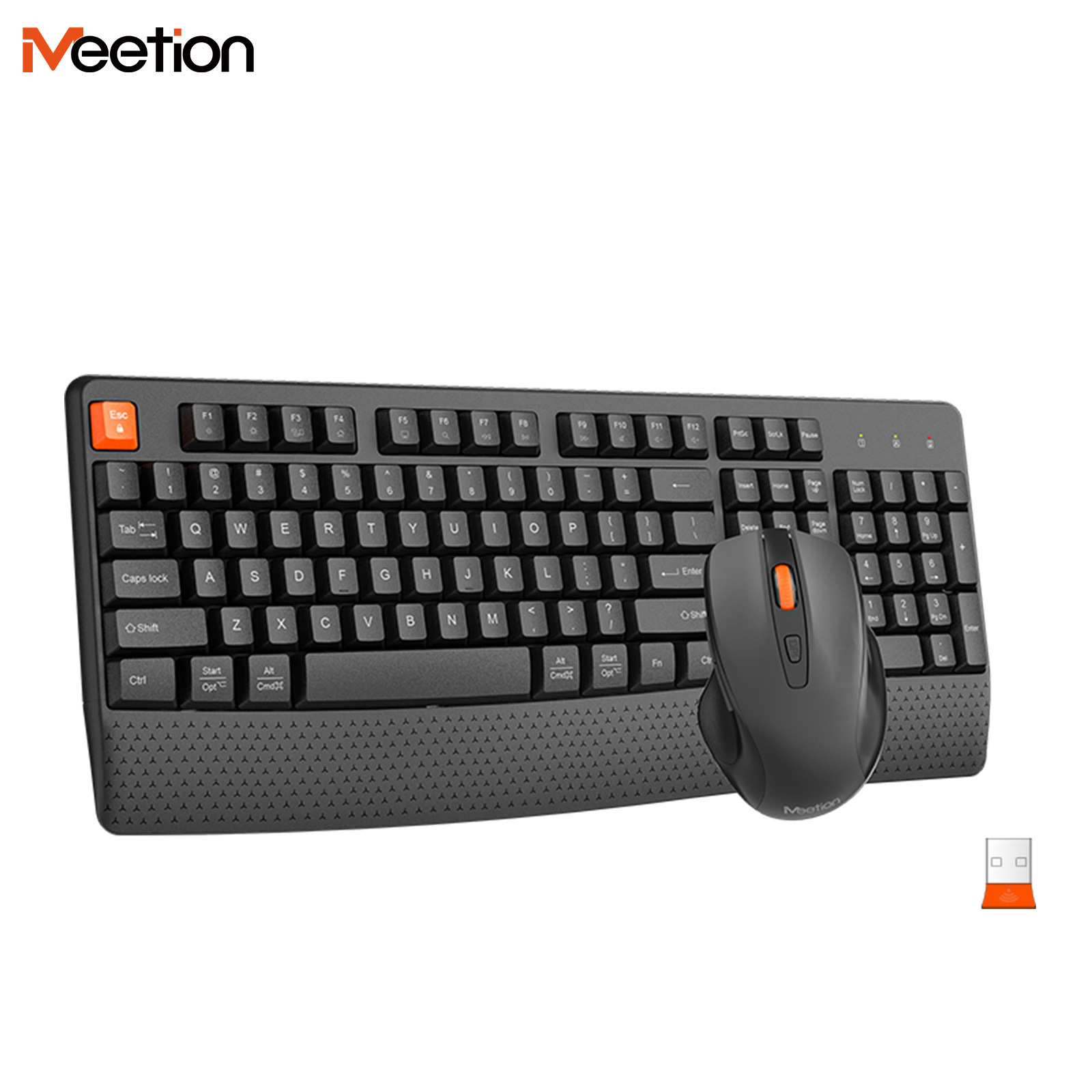2.4G Wireless Keyboard Mouse S - Gaming Keyboard No Noise recension och pris