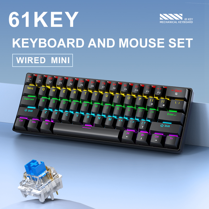APAYADO K61 Mini Mechanical Ke - Gaming Keyboard Mini Mechanical recension och pris