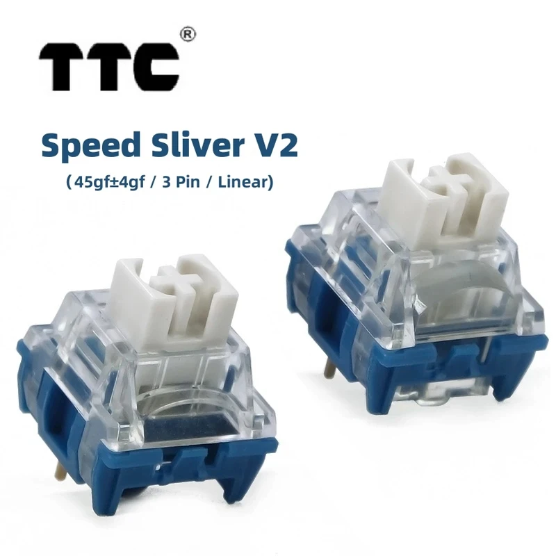 TTC Speed Silver V2 DIY Custom - Gaming Keyboard No Rgb recension och pris