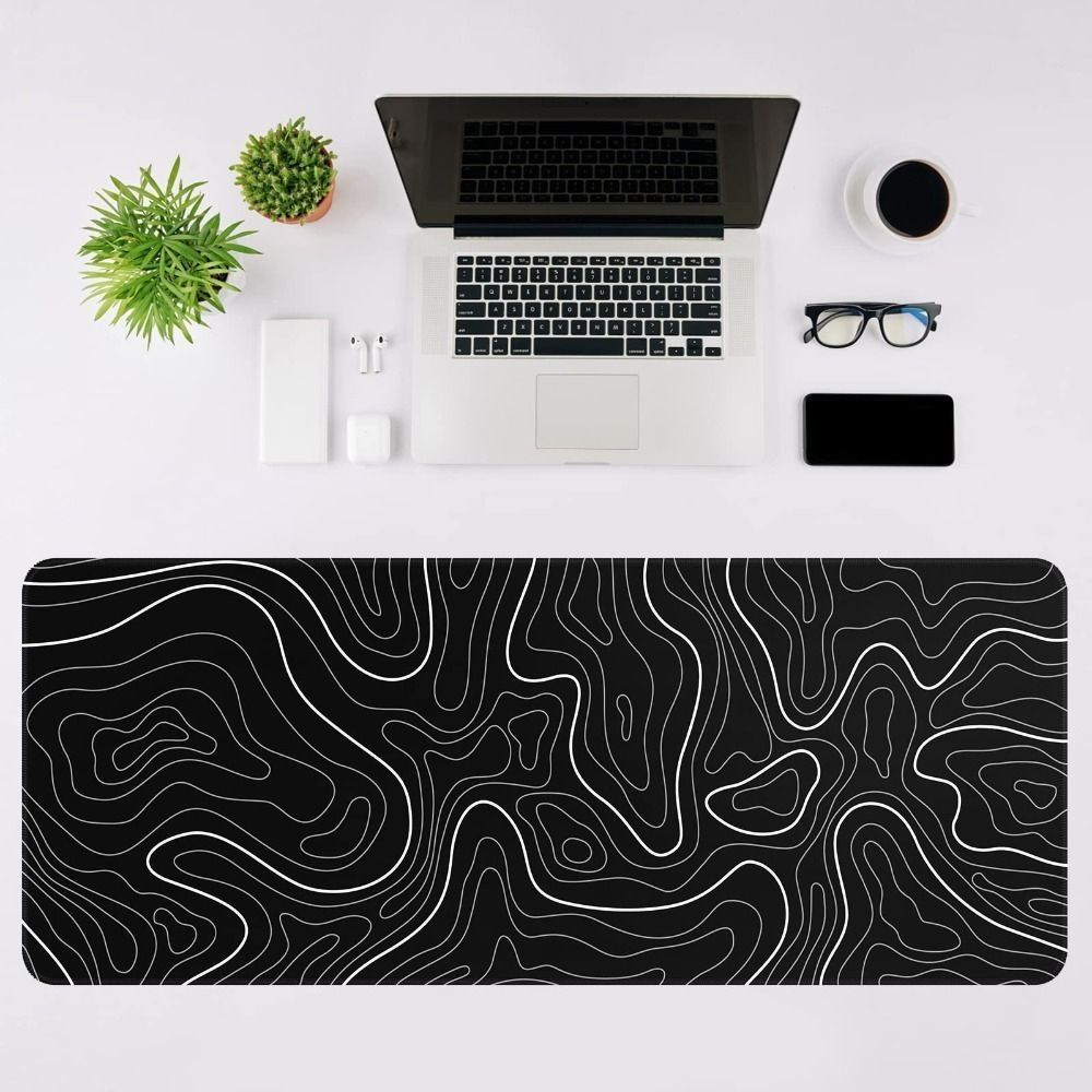 Professional Gaming Topographi - Gaming Keyboard And Mouse Pad recension och pris