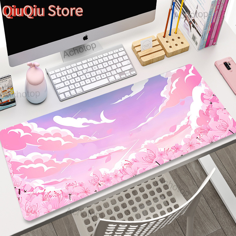 Pink Clouds Mouse Pad Gamer Mo - Keyboard Mouse Bundle Gaming recension och pris