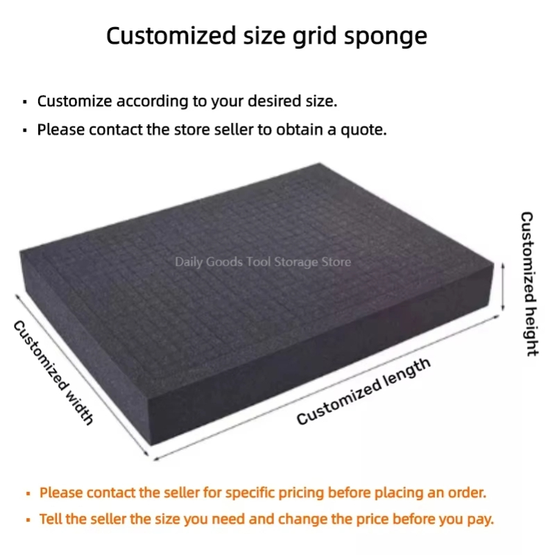 Pre-Cut Toolbox Foam Insert Pi - Polyurethane Foam Sheet recension och pris