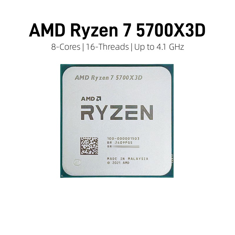 New AMD Ryzen 7 5700X3D R7 570 - Amd Cpu Ryzen 7 recension och pris