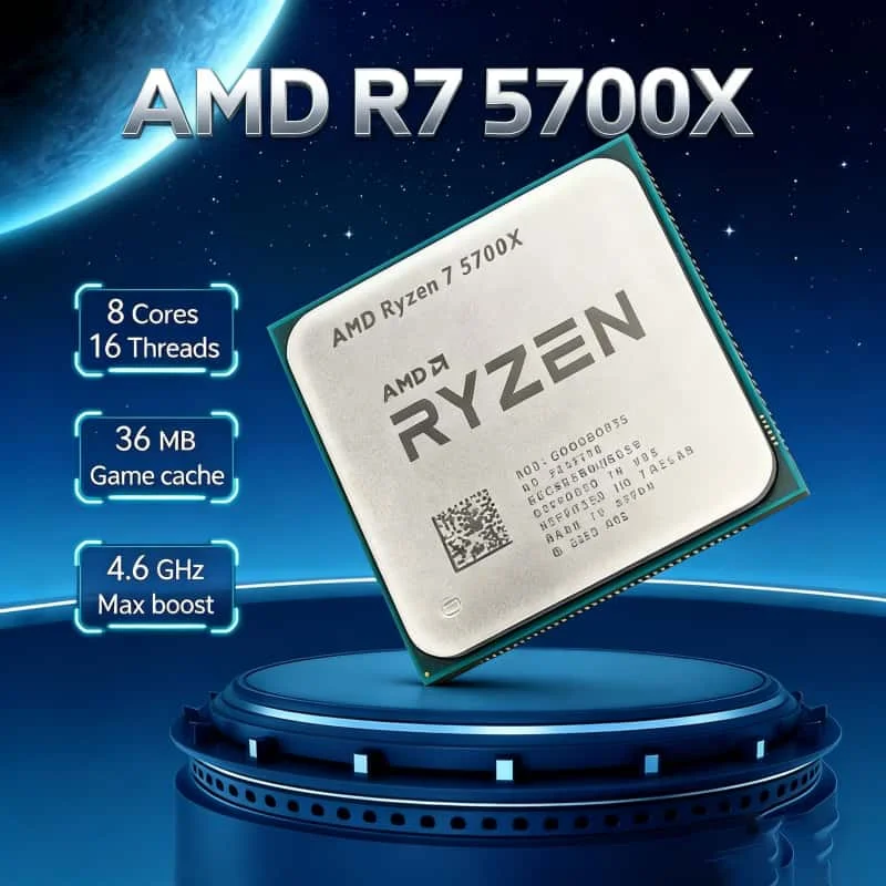 AMD Ryzen 7 5700X R7 5700X 8 C - Amd Cpu Ryzen 7 recension och pris
