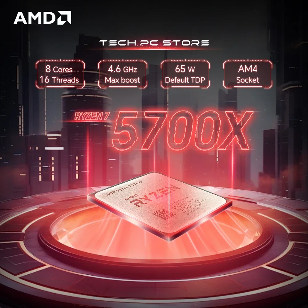 AMD Ryzen 7 5700X R7 5700X 8 C - Amd Cpu Ryzen 7 recension och pris