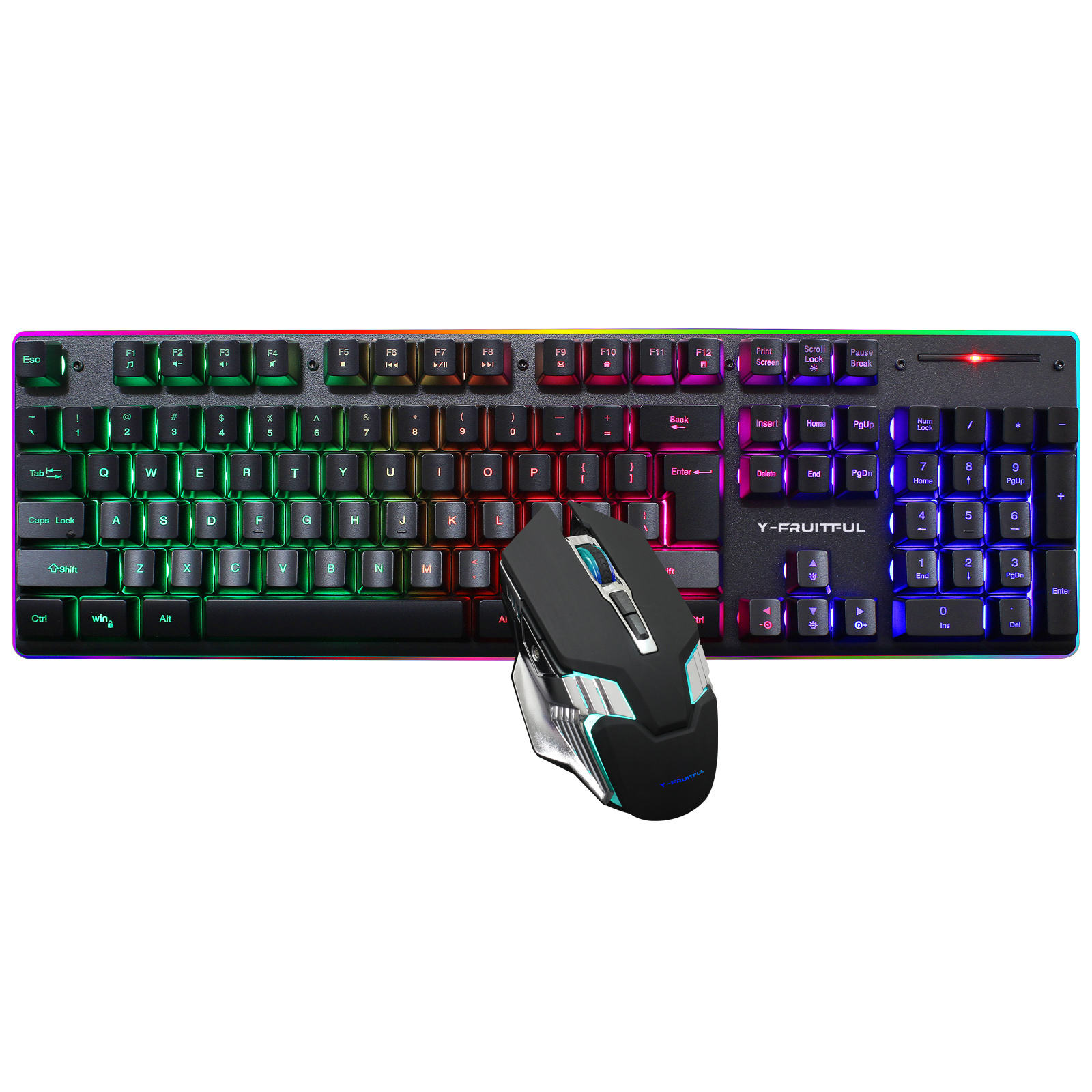104 Keys RGB Computer Wireless - Gaming Keyboard And Mouse Combo Wireless recension och pris
