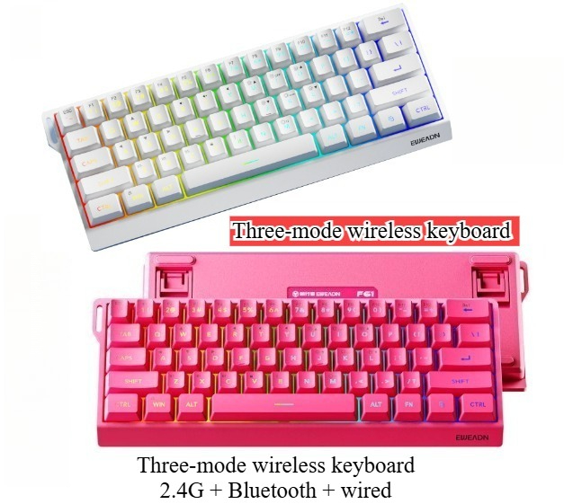 61 keys wireless Mini keyboard - Gaming Keyboard No Noise recension och pris