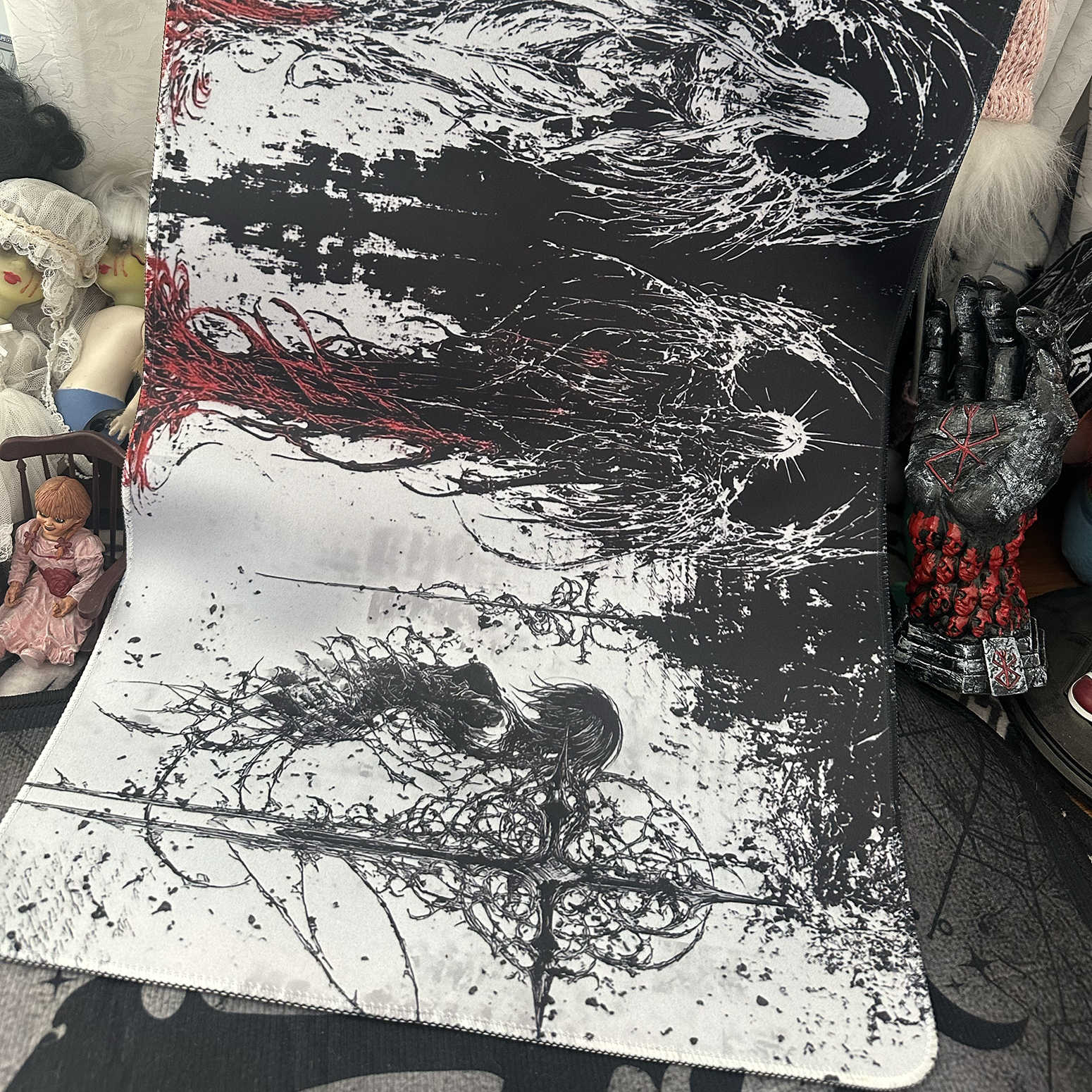Dark Angel Art Design Large Si - Gaming Keyboard And Mouse Pad recension och pris