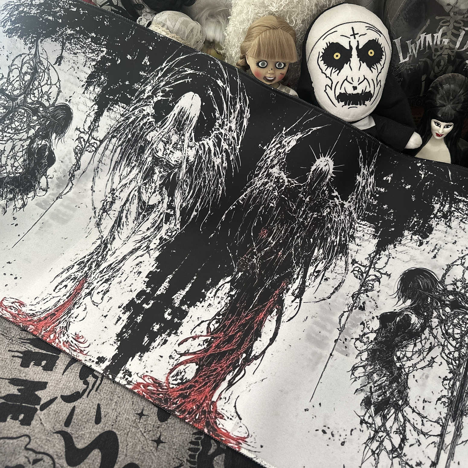 Dark Angel Art Design Large Si - Gaming Keyboard And Mouse Pad recension och pris