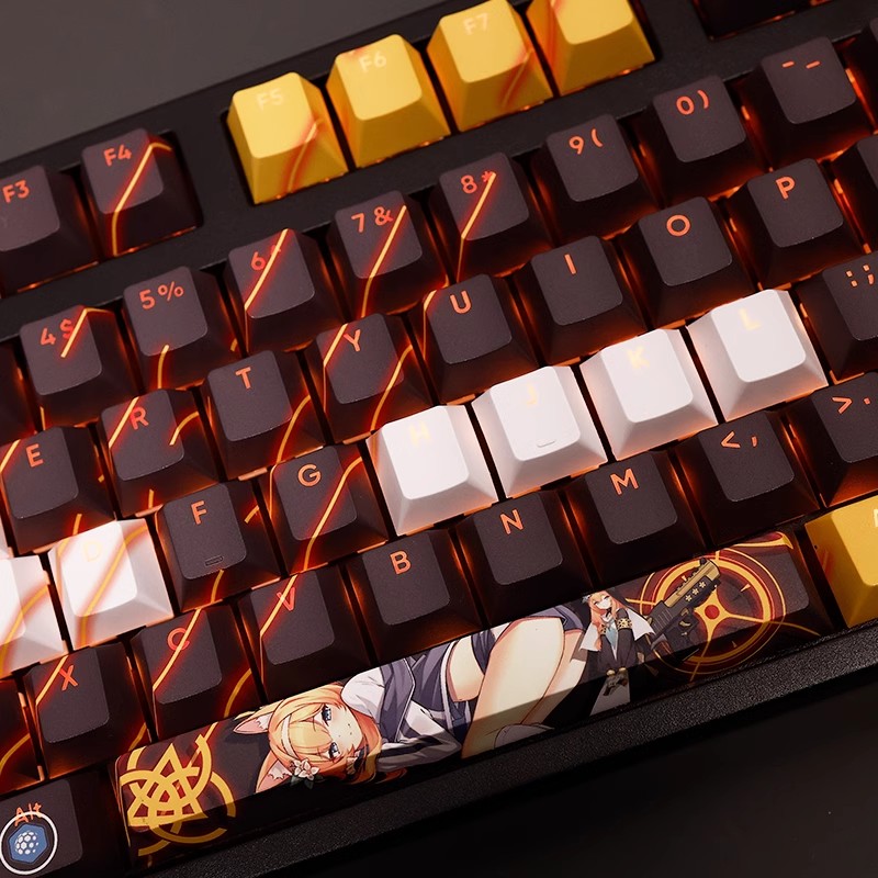 108 Keys/set Blue Archive Loch - Gaming Keyboard Blue recension och pris