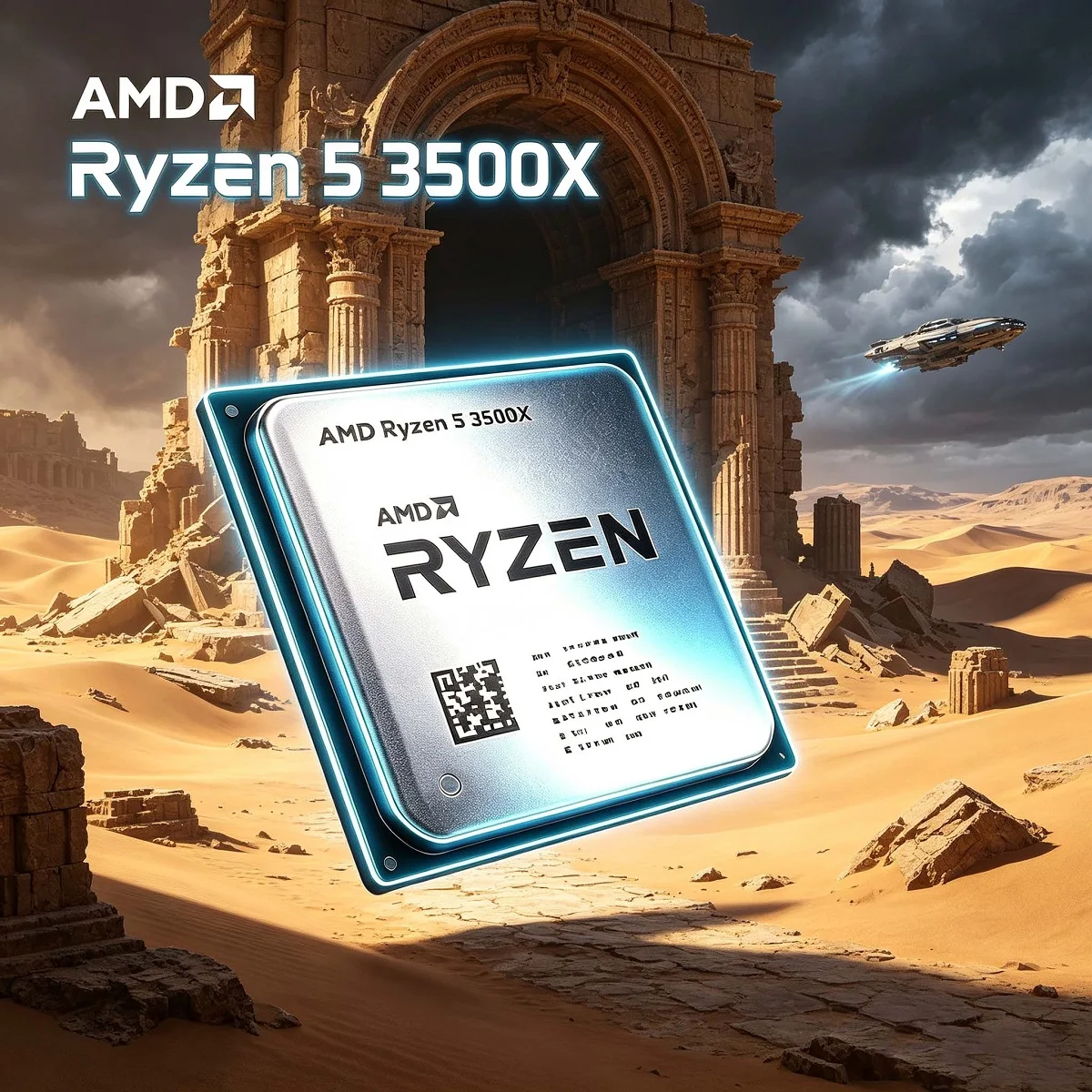 AMD Ryzen 5 3500X R5 3500X Des - Amd Cpu Ryzen 5 recension och pris