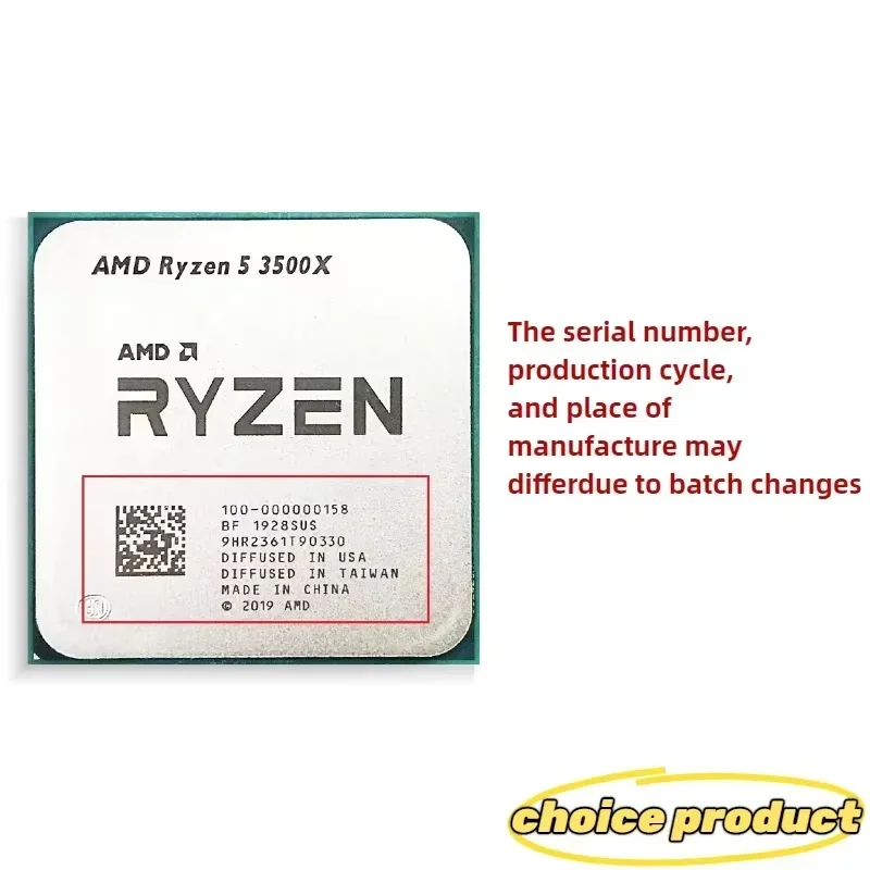 AMD Ryzen 5 3500X R5 3500X Des - Amd Cpu Ryzen 5 recension och pris
