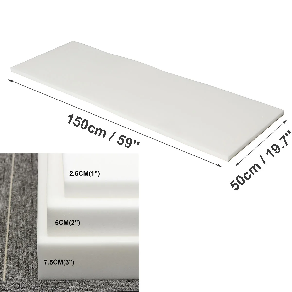 High Density Seat Cushion Foam - Polyurethane Foam Sheet recension och pris