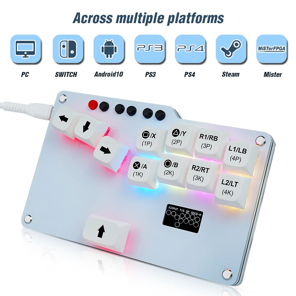 Hitbox Mini GP2040 CE Fightsti - Gaming Keyboard No Rgb recension och pris