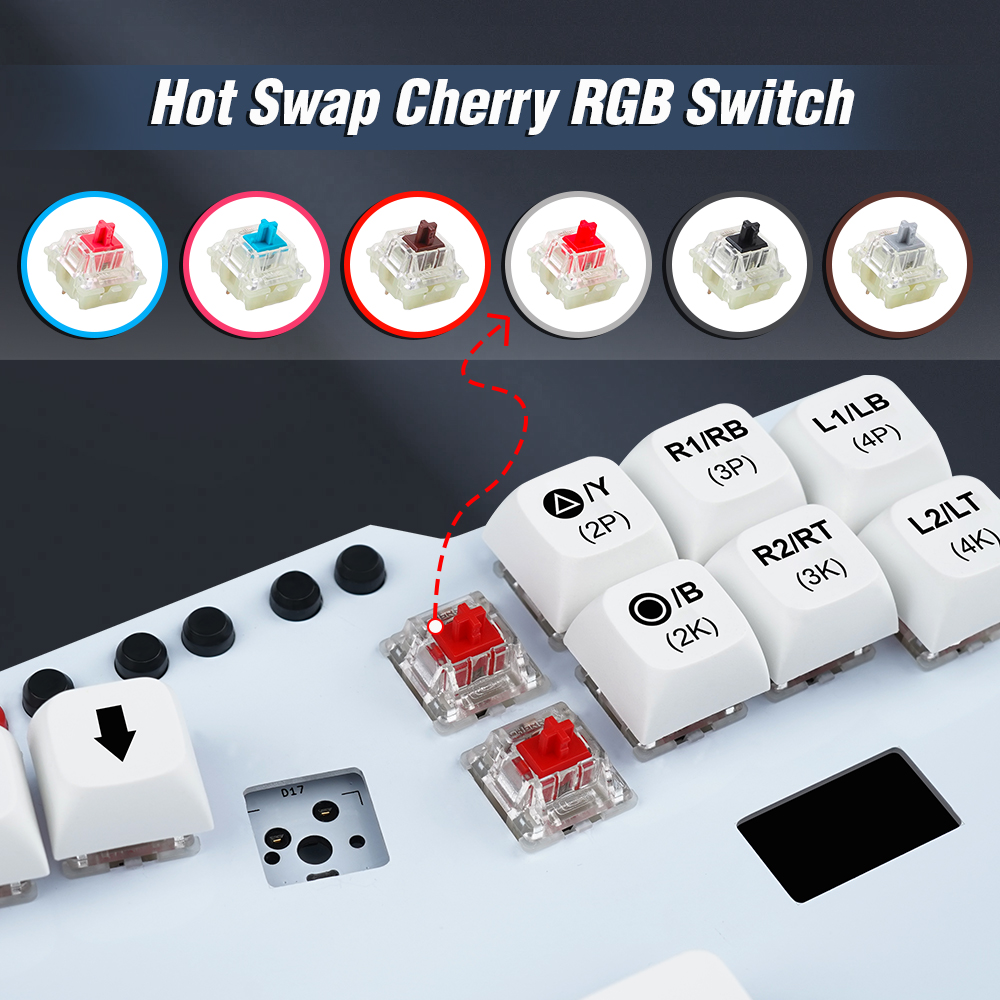 Hitbox Mini GP2040 CE Fightsti - Gaming Keyboard No Rgb recension och pris