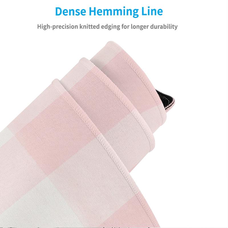 Pink Plaid Mouse Pad Gamer XL  - Keyboard Mouse Bundle Gaming recension och pris