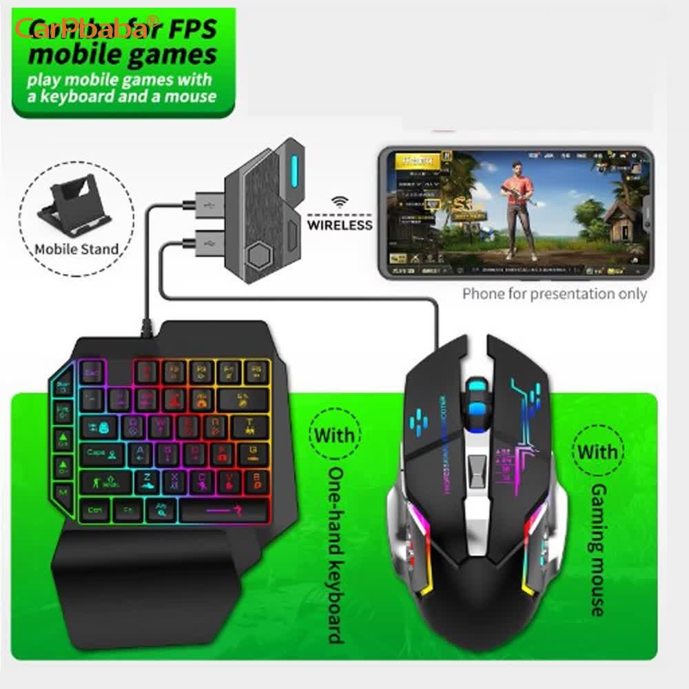 Gamepad Mobile PUBG Controller - Gaming Keyboard And Mouse Converter For Mobile recension och pris
