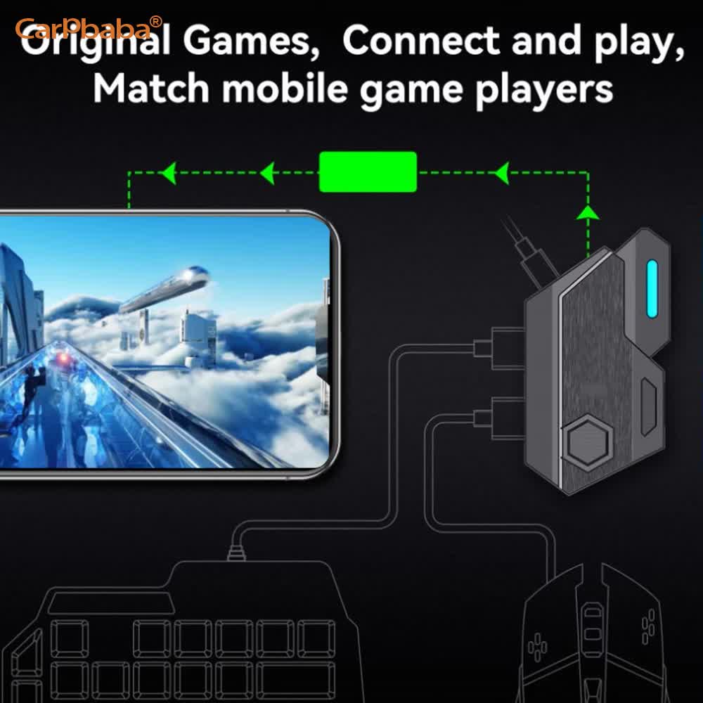 Gamepad Mobile PUBG Controller - Gaming Keyboard And Mouse Converter For Mobile recension och pris