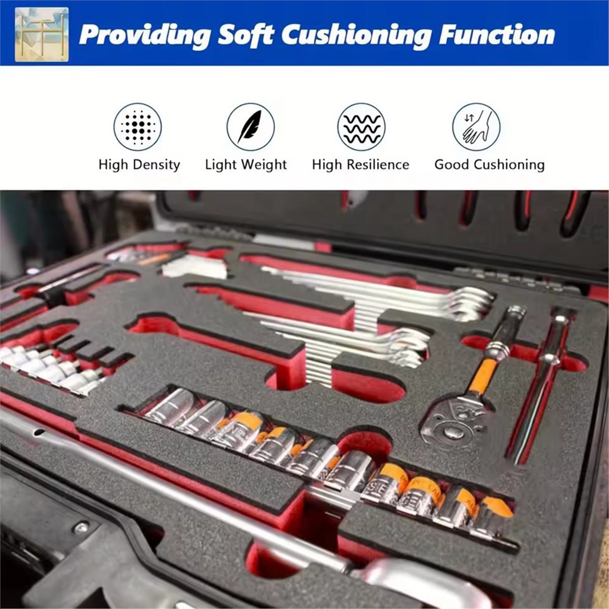 Toolbox Foam, Cuttable Polyure - Polyurethane Foam Sheet recension och pris