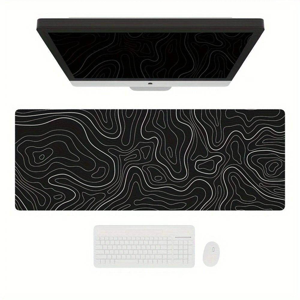 Professional Gaming Topographi - Gaming Keyboard And Mouse Pad recension och pris