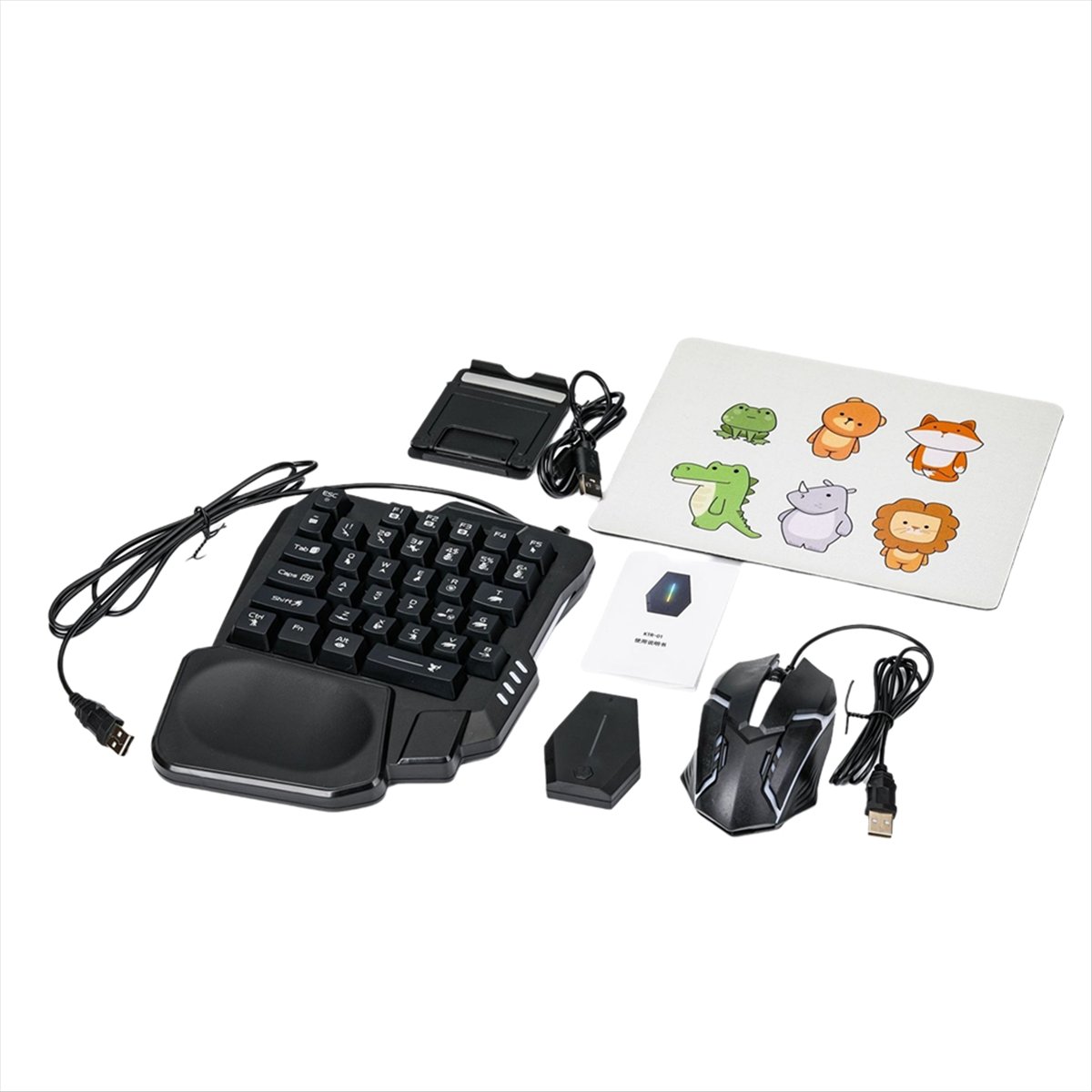★▲ 35Key Ergonomics RGB Gaming - Gaming Keyboard And Mouse Converter For Mobile recension och pris