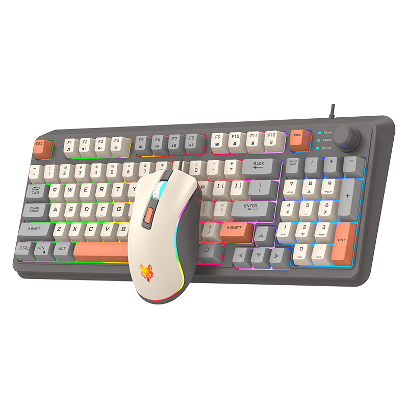 K820 USB Wired Game Keyboard M - Gaming Keyboard And Mouse Combo Wireless recension och pris