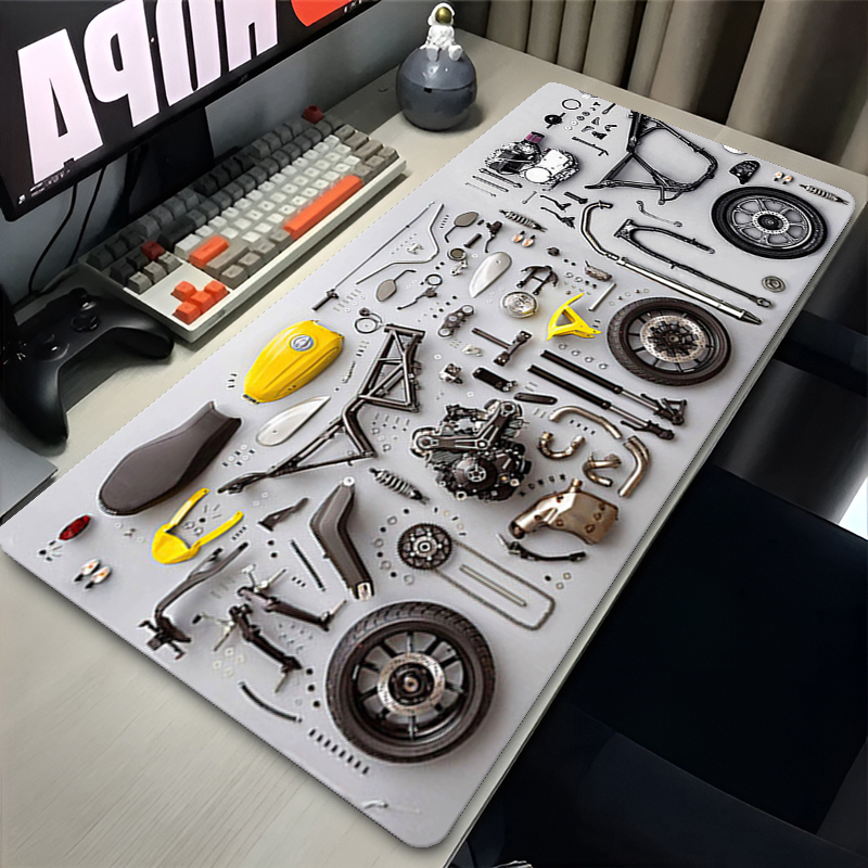Disassembly Diagram Rubber Mou - Gaming Keyboard And Mouse Pad recension och pris