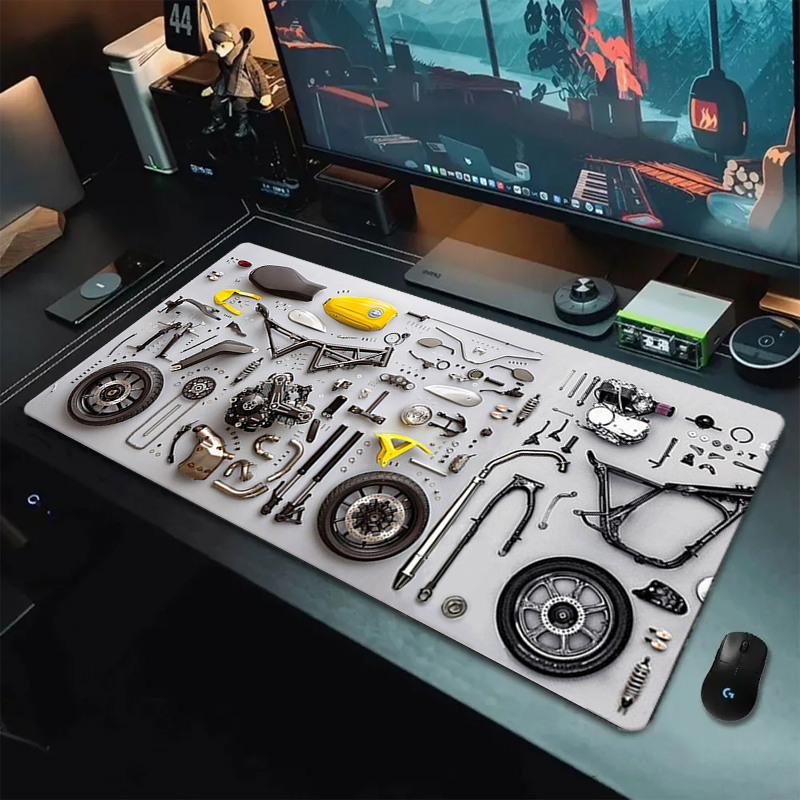 Disassembly Diagram Rubber Mou - Gaming Keyboard And Mouse Pad recension och pris