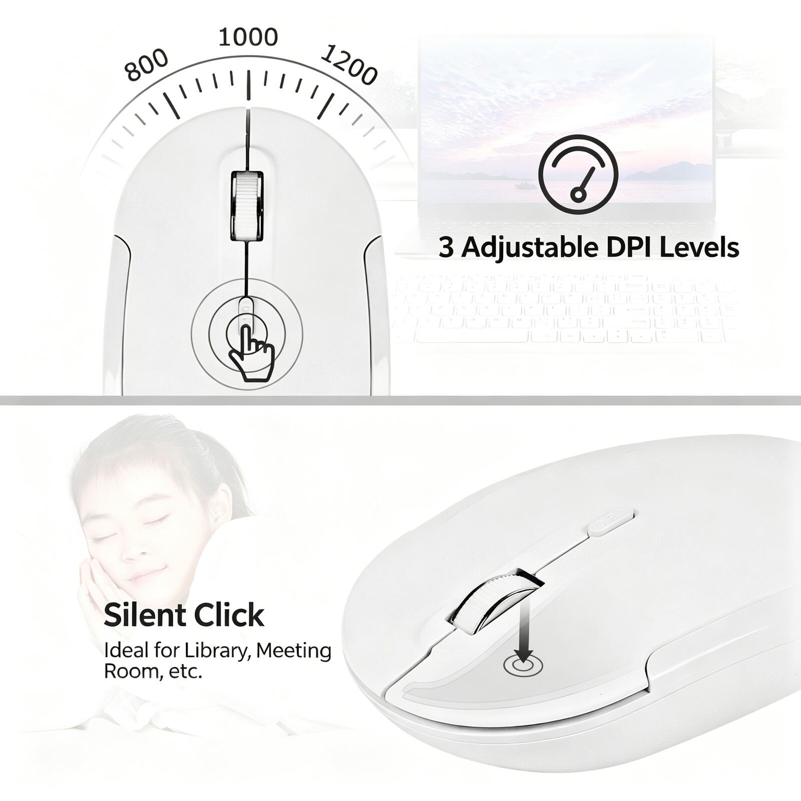 Hot Sale 2.4G Wireless Keyboar - Gaming Keyboard And Mouse Combo Wireless recension och pris