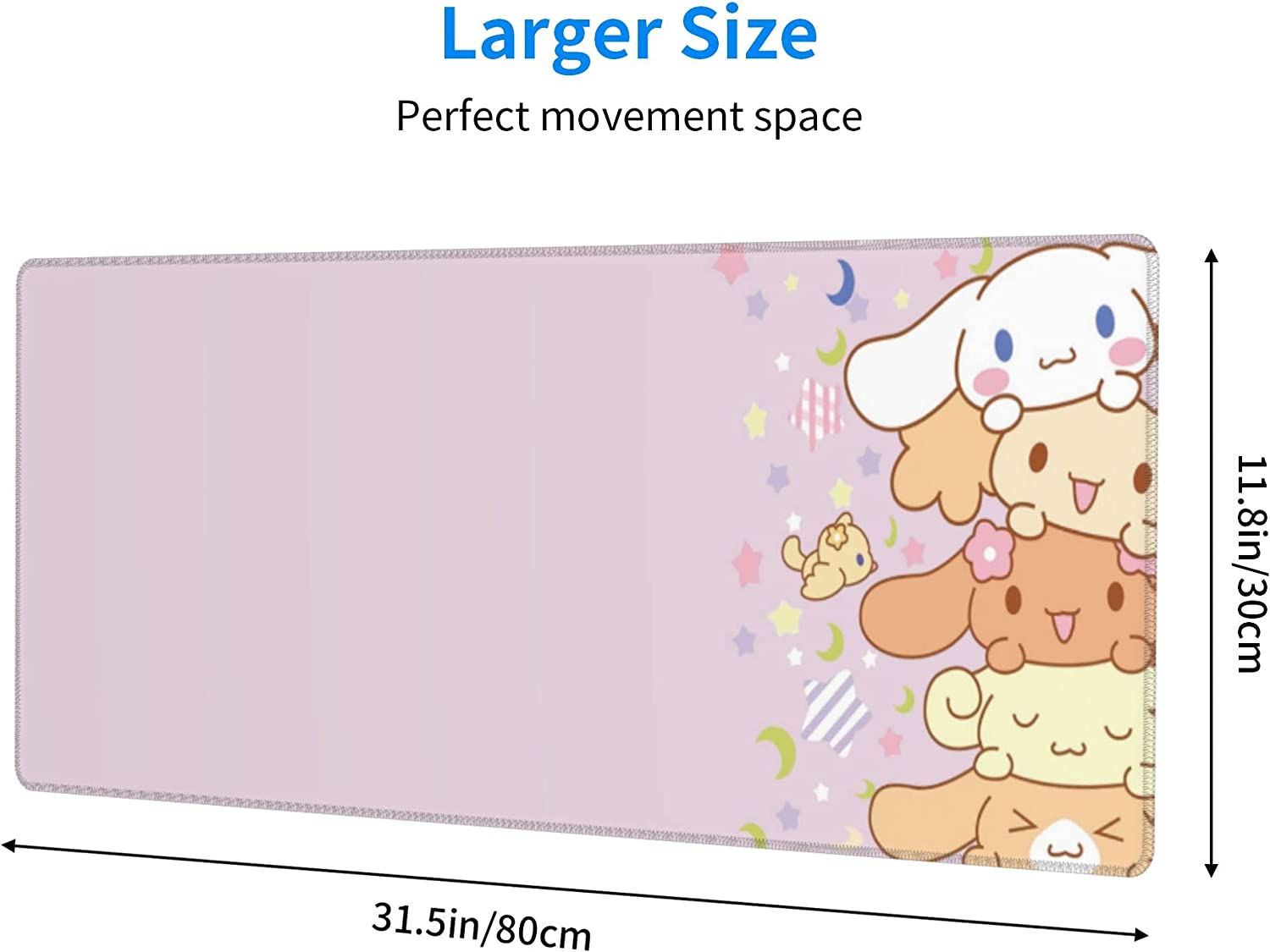 Kawaii Cute Dog Mouse Pads Nov - Gaming Keyboard And Mouse Pad recension och pris