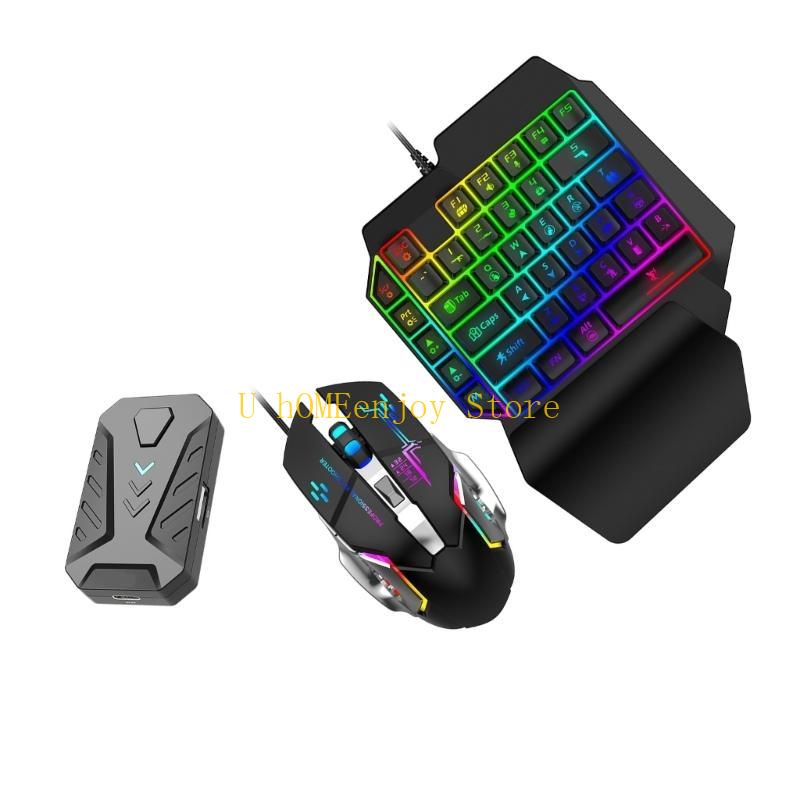 B0KF Gaming Keyboard and Mouse - Gaming Keyboard And Mouse Converter For Mobile recension och pris