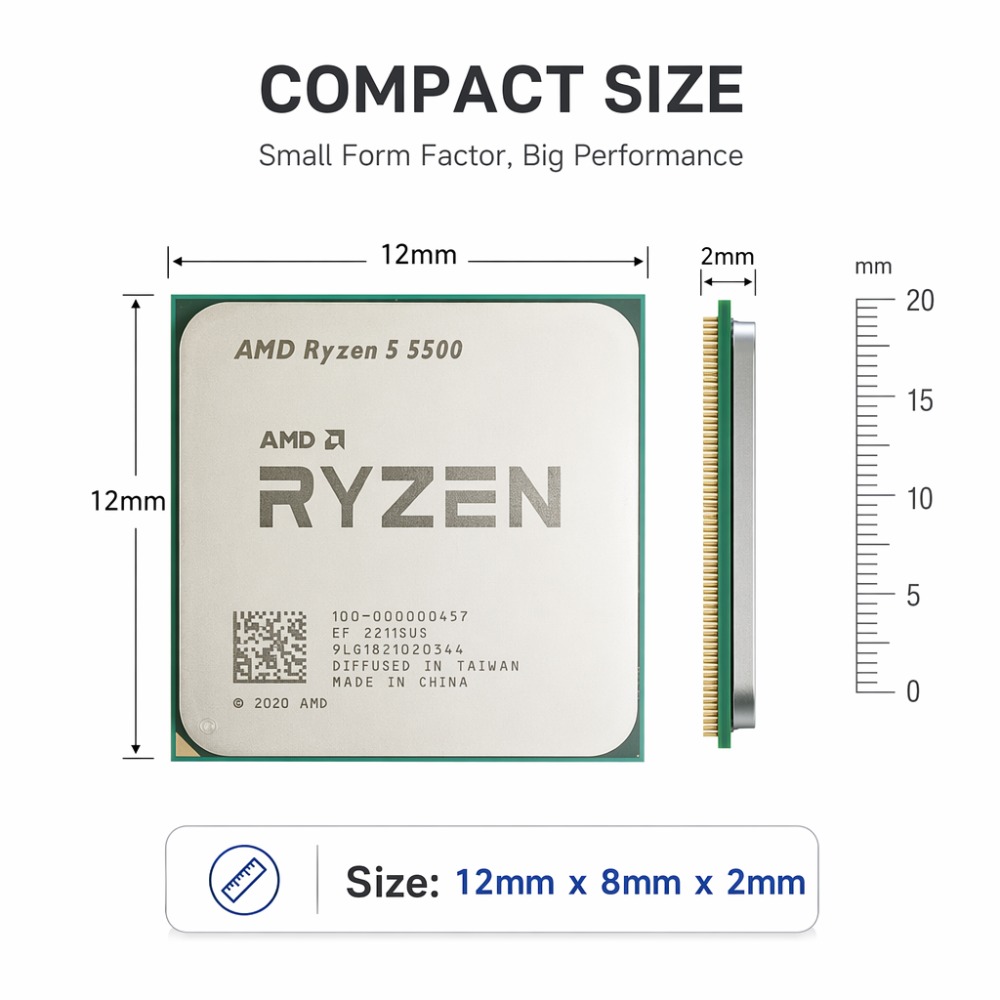 Multi-task Gaming Desktop CPU  - Amd Cpu Ryzen 5 recension och pris